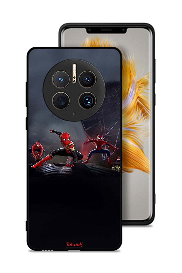 Huawei Mate 50 Pro Protective Case Cover Three Spiders