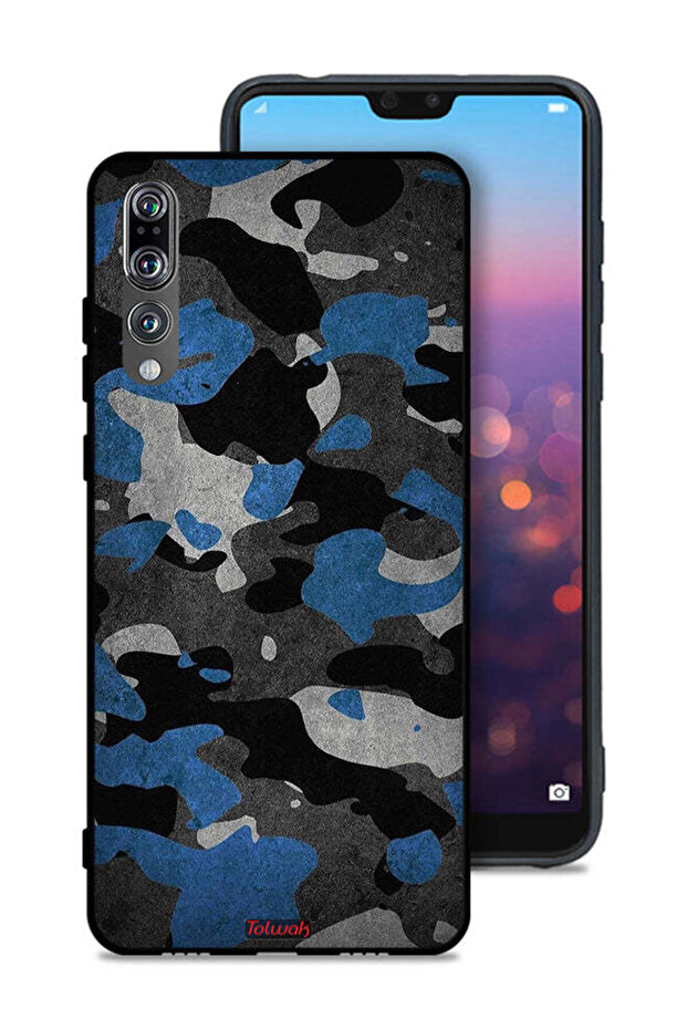 Huawei P20 Pro Protective Case Cover Camouflage Pattern