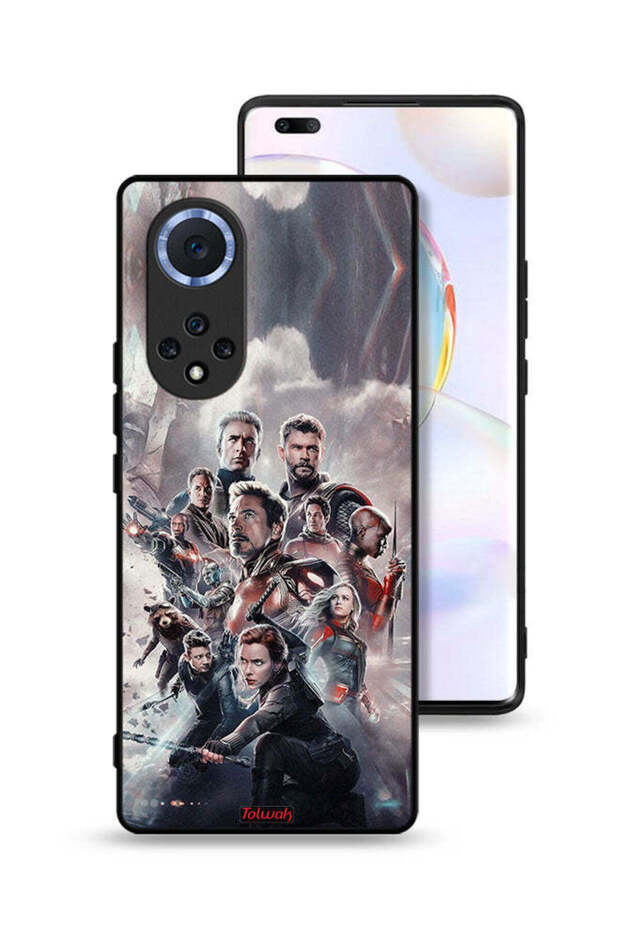 غطاء حماية لهاتف Honor 50 Pro بتصميم Avengers