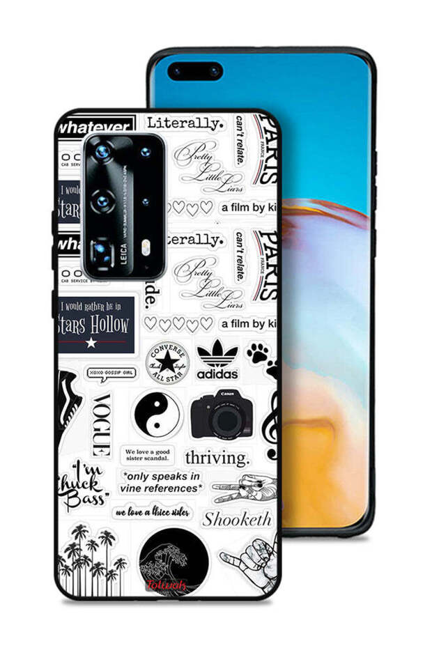 غطاء حماية لهاتف Huawei P40 Pro Plus 5G يتحدث فقط