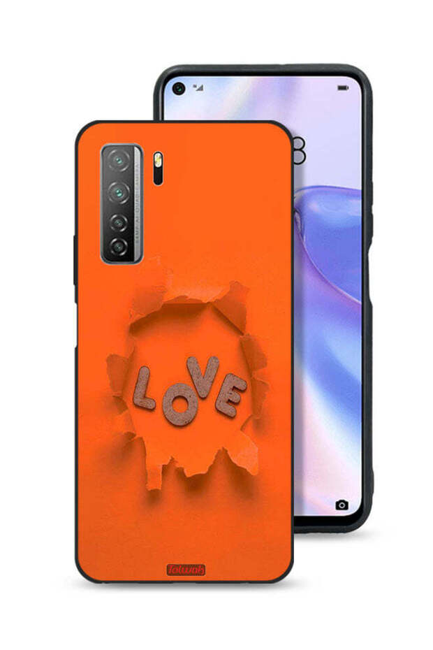 غطاء حماية لهاتف هواوي P40 لايت 5G - لوف