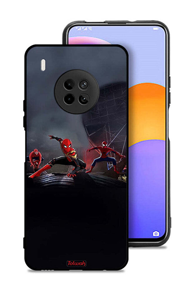 Huawei Y9a Protective Case Cover Three Spiders