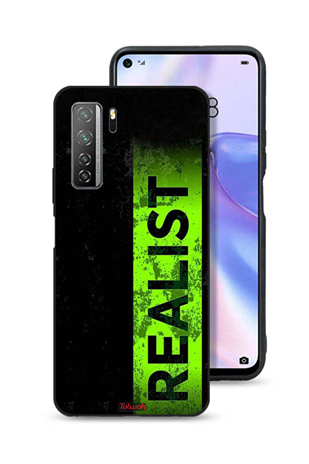 غطاء حماية لهاتف هواوي P40 لايت 5G - واقعي