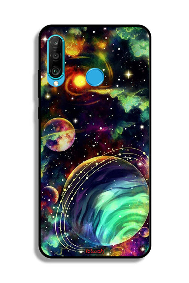 غطاء حماية لهاتف هواوي نوفا 4e - كواكب - 2