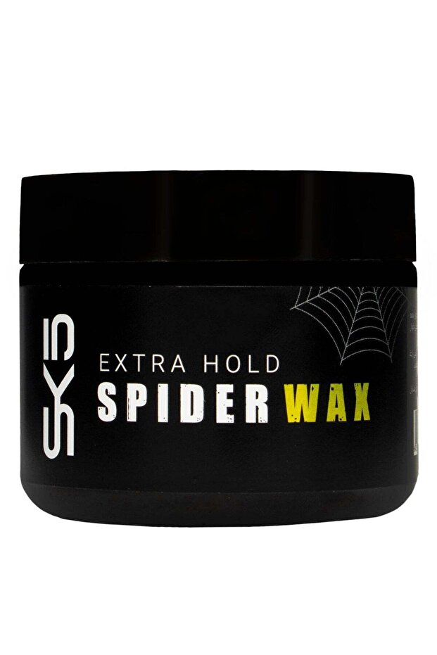 Extra Hold Hair Styling Spider Wax Yellow - Strong Control, 150ml