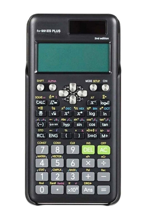 2 Line Display Scientific Calculator For Student & Financial use with Fractions Chemistry-Math-Gener - 1