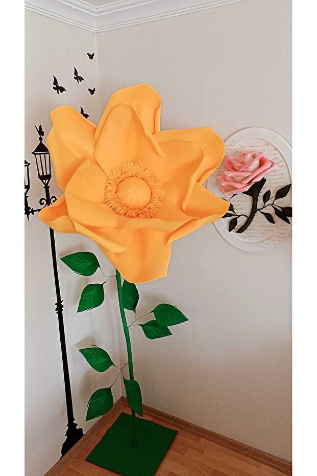 Dev çiçek eva anemon tasarım - 1