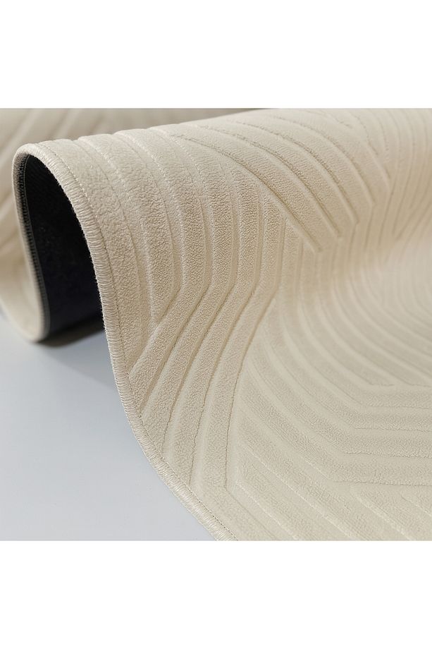 Kevline Home Modern Dekoratif Halı Kaymaz Taban Yıkanabilir Salon Halısı Yuvarlak Halı - 2