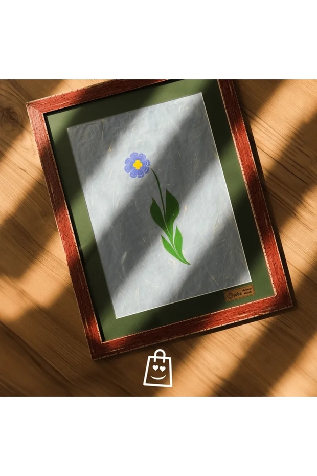 Çerçeveli Ebru Tablo - 1