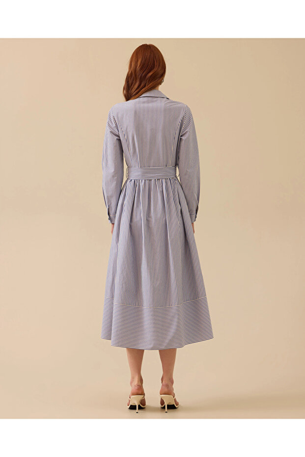 Seçil Elbıse 10002511310019 Mavi - 5