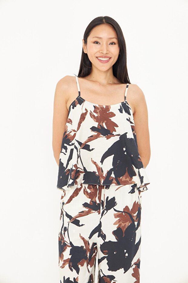 Desenli Modal Bluz - 7