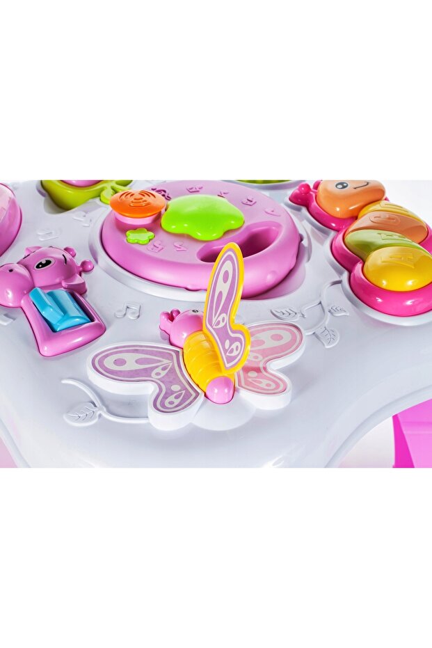 INTERACTIVE Activity Center Buclucasa Table, Equipped with Various Educational Elements, Sounds - 9