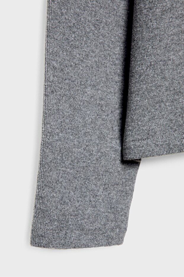 Basic bisiklet yaka t-shirt - 8