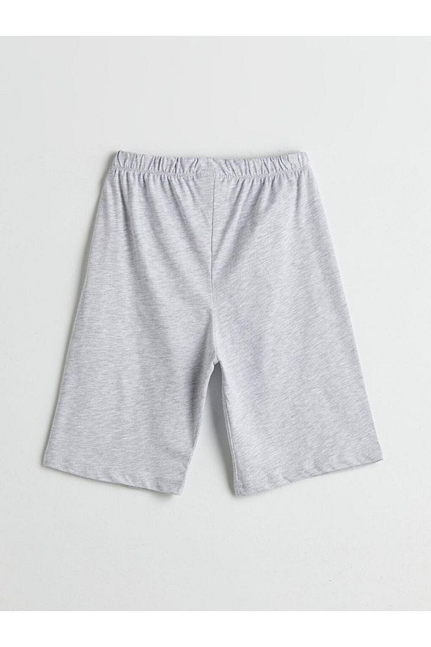 Bisiklet Yaka Erkek Çocuk Şortlu Pijama Takımı (S5) - 5