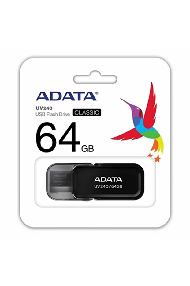USB Stick, Adata UV240, 64 GB, μαύρο - 2