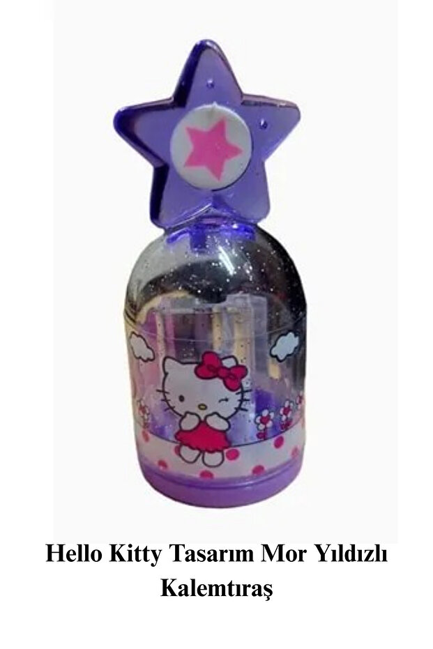 Hello Kitty Tasarım Pembe Kalemtıraş