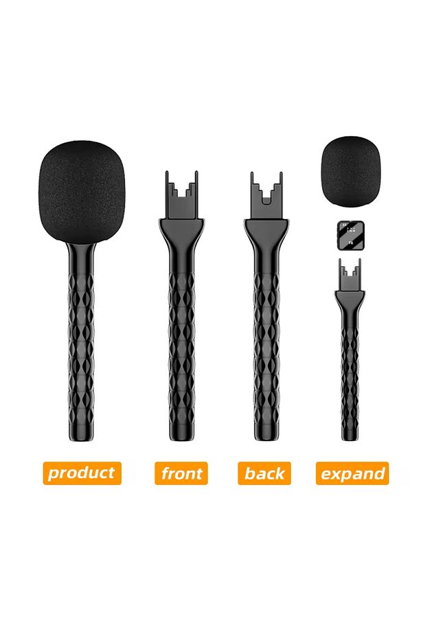 Profesyonel Taşınabilir Kablosuz Mikrofon Standı Rode Kablosuz Go El Adaptörü stand F11-F15s - 3
