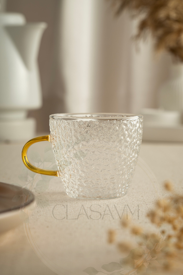 Silva Şeffaf Cam 6'lı Kahve Espresso Çay Bardak Seti 110 ml - Modern ve Zarif Tasarım |6 Adet Bardak - 3