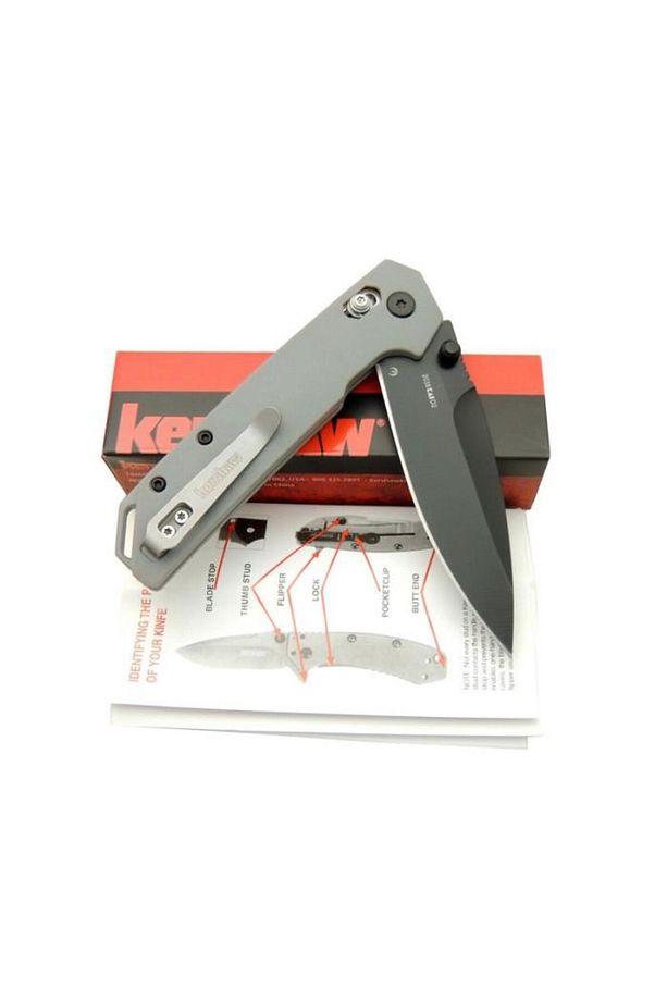 Kershaw Çakı Iridium - Gri D2 Çelik - 2