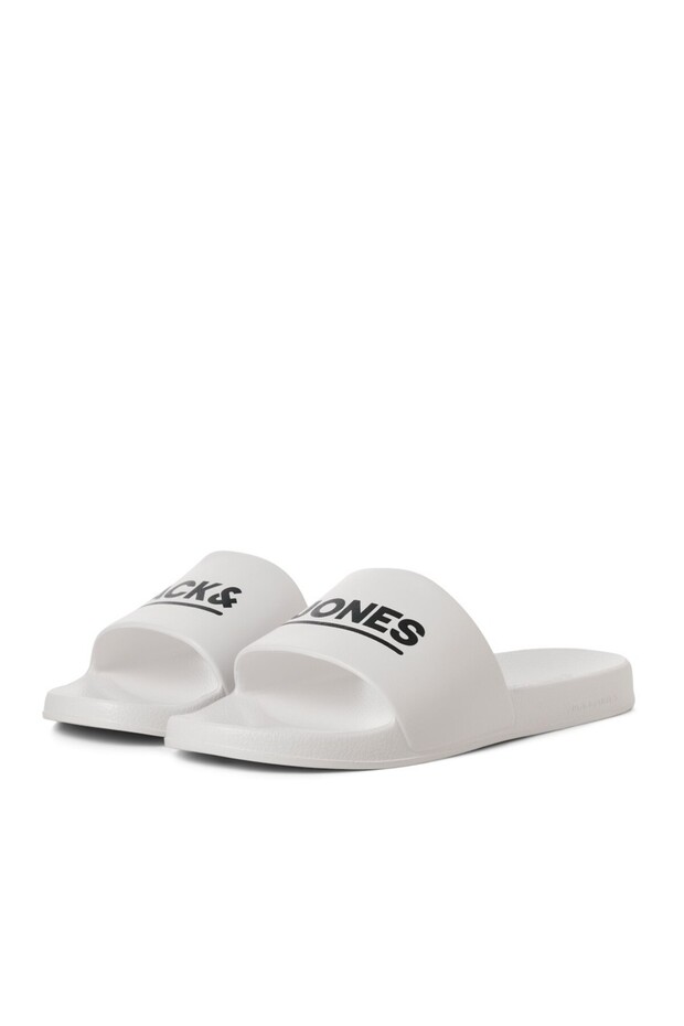 Jfwollıe Slider Ln Men's White Slippers 12236477 White