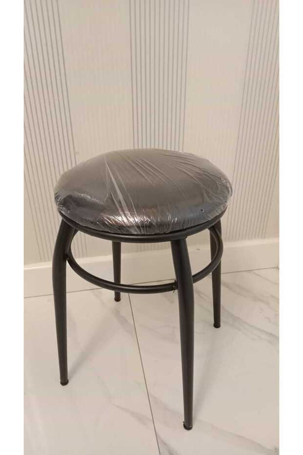 SİYAH BOYALI TABURE - 1