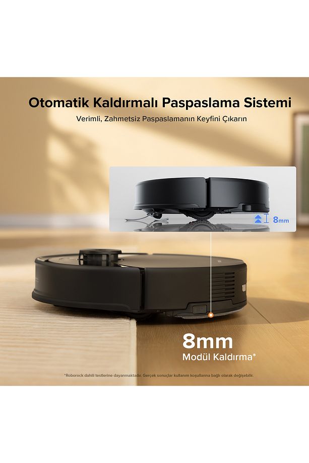 S8 Pro Akıllı Robot Süpürge Siyah - 11