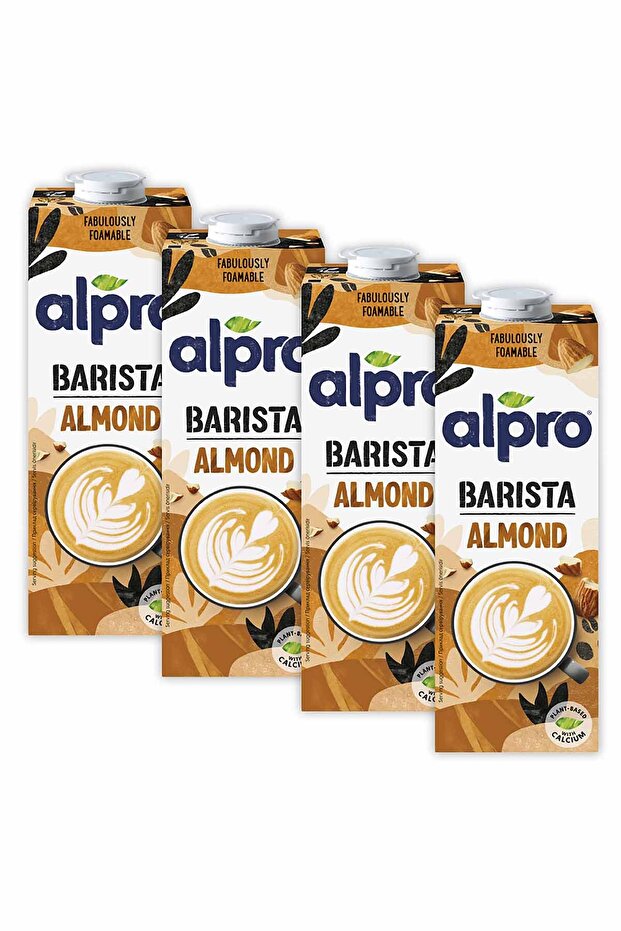 Barista Badem Sütü 4x1 L Vegan Laktozsuz Bitkisel Bazlı - 2