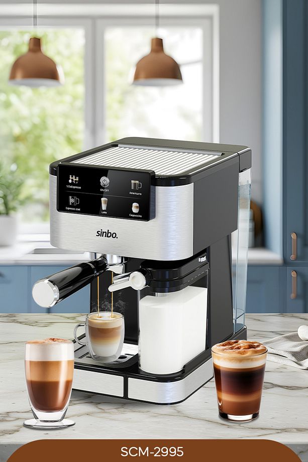 SCM 2995 -Kapsül Kahve Aparatlı Espresso Makinesi - 9