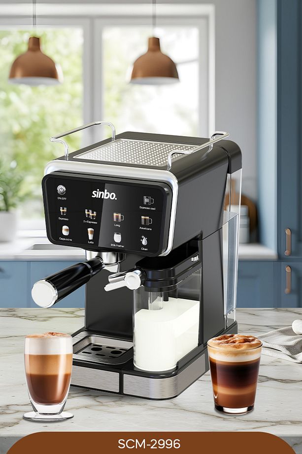 SCM 2996 -Kapsül Kahve Aparatlı Espresso Makinesi - 10