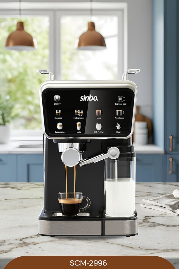SCM 2996 -Kapsül Kahve Aparatlı Espresso Makinesi - 9