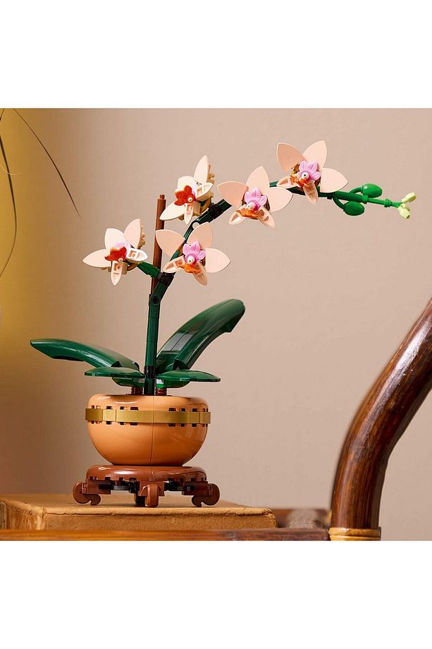 ® Botanicals Mini Orkide 10343 - 18+ Çiçek Model Yapım Seti (274 Parça) - 9