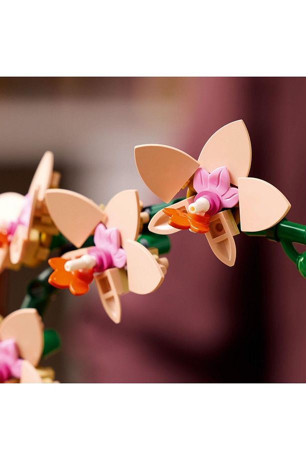 ® Botanicals Mini Orkide 10343 - 18+ Çiçek Model Yapım Seti (274 Parça) - 10