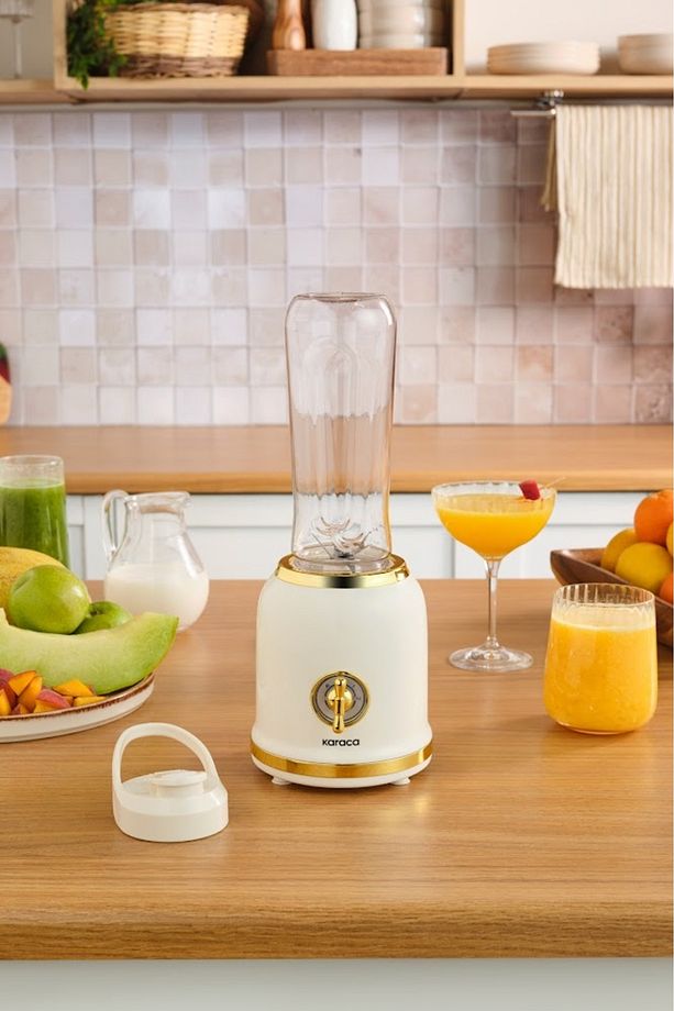 Retro Personal Kişisel Smoothie Blender Cream - 1