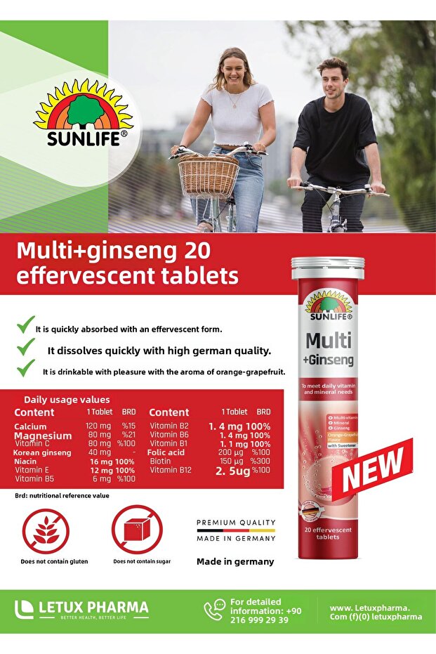 متعدد + الجينسنغ متعدد الفيتامينات - 2