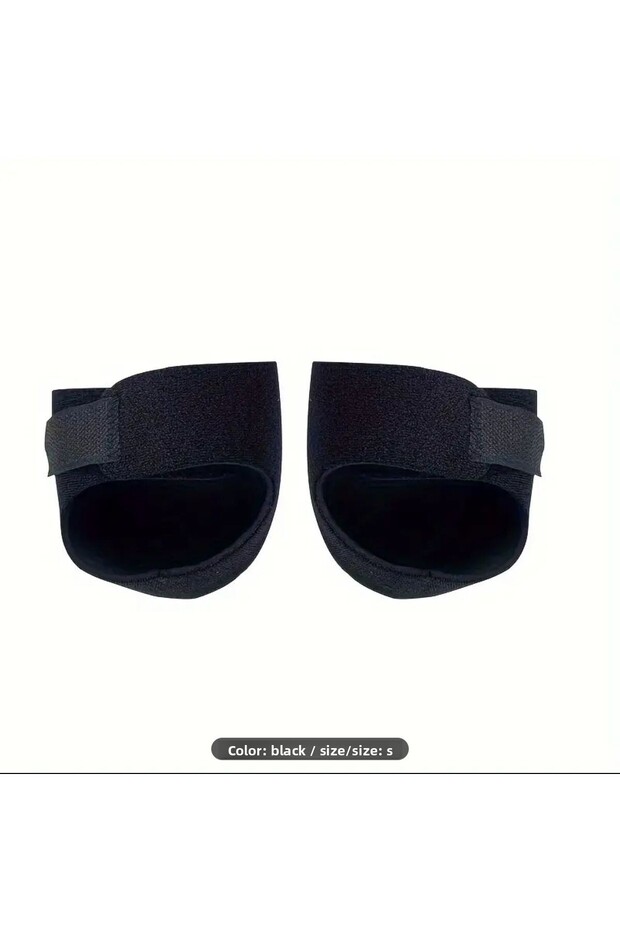 Shangfa Breathable Gel Heel Cup - for Men & Women & Soft Cushioning Black /S Size