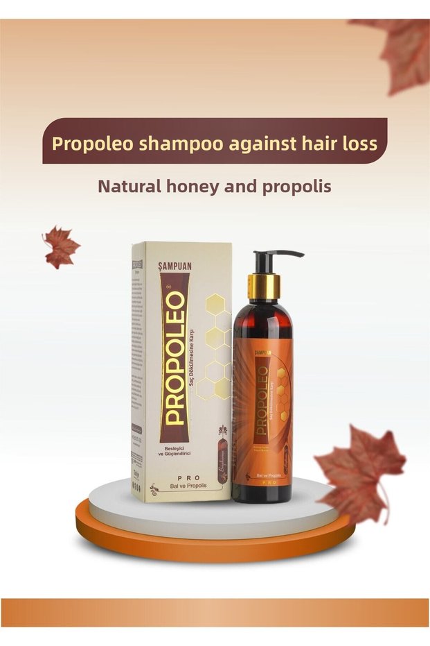 Natural Shampoo with Propolis Extract - Strengthens and Prevents Loss 250ml