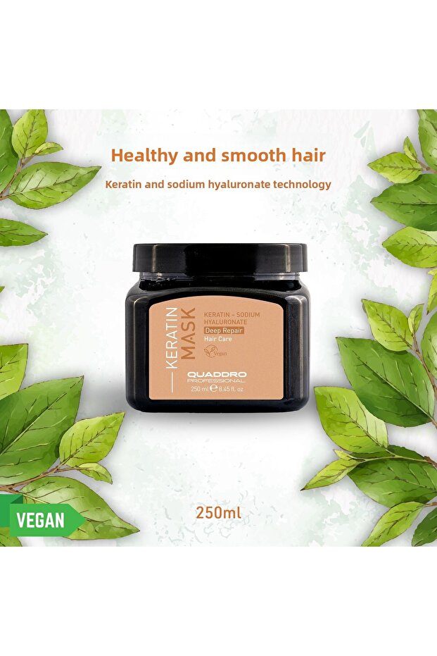 Quaddro Keratin Damaged and Repairing Mask 250 ml