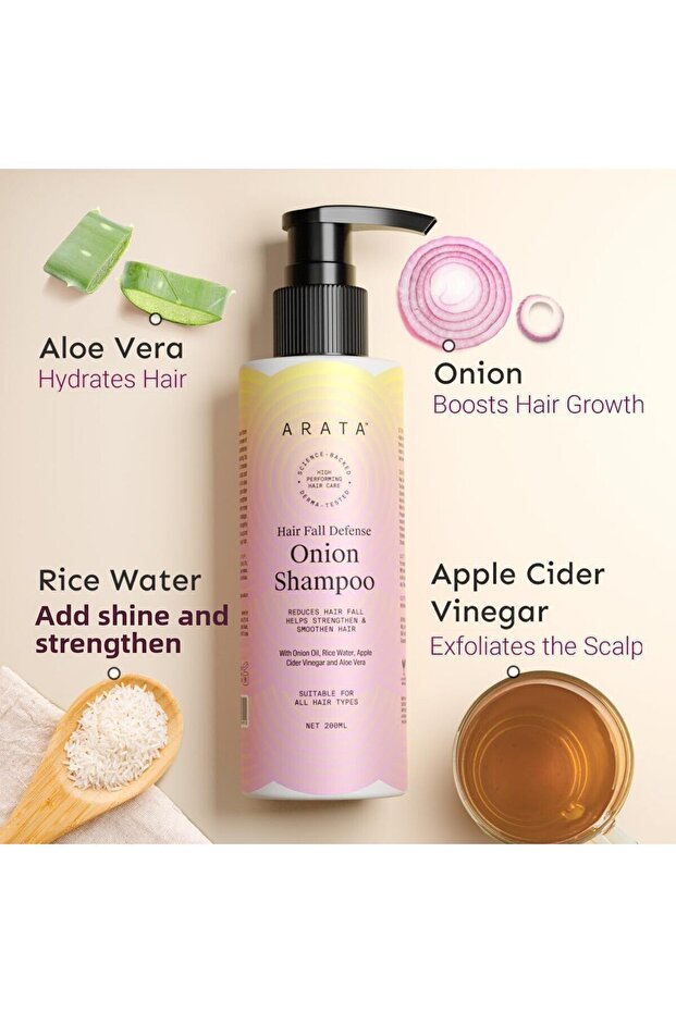 Hair Fall Defense Onion Shampoo (200 ml)