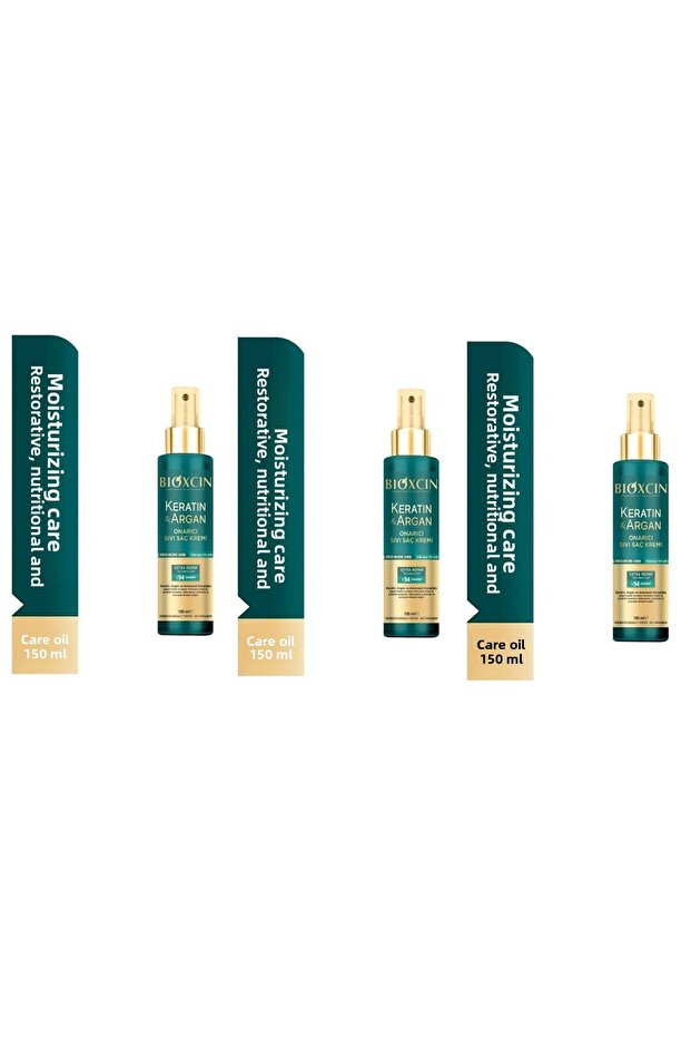Hair Care Cream Repair Keratin & Argan 150 Ml 3 Boxes