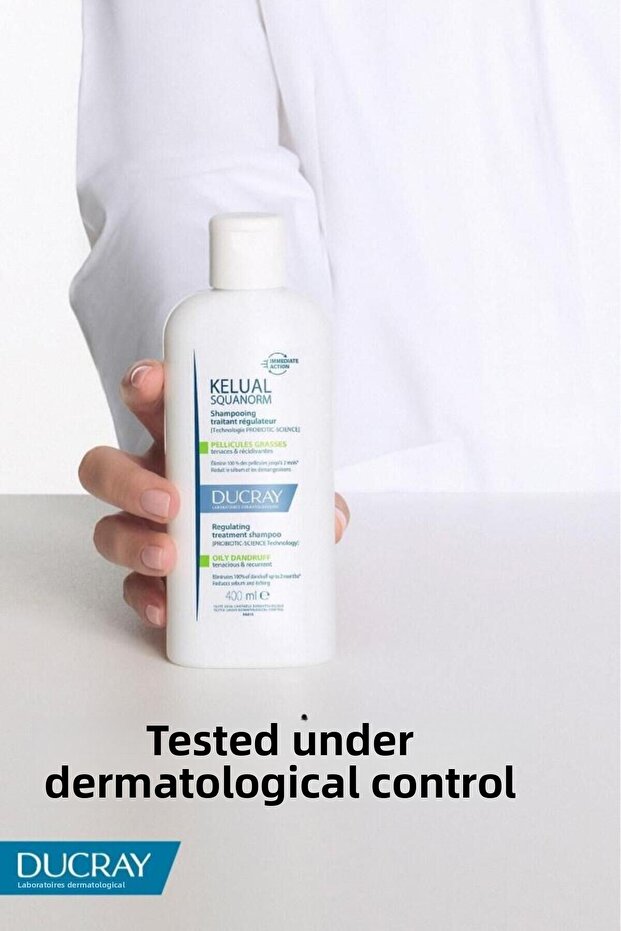 Kelual Squanorm Dandruff Shampoo for Oily Hair 400 ml - 2