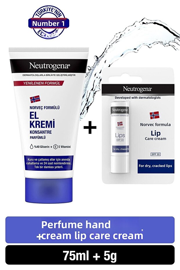 Hand Cream Perfumed+Lip Cream