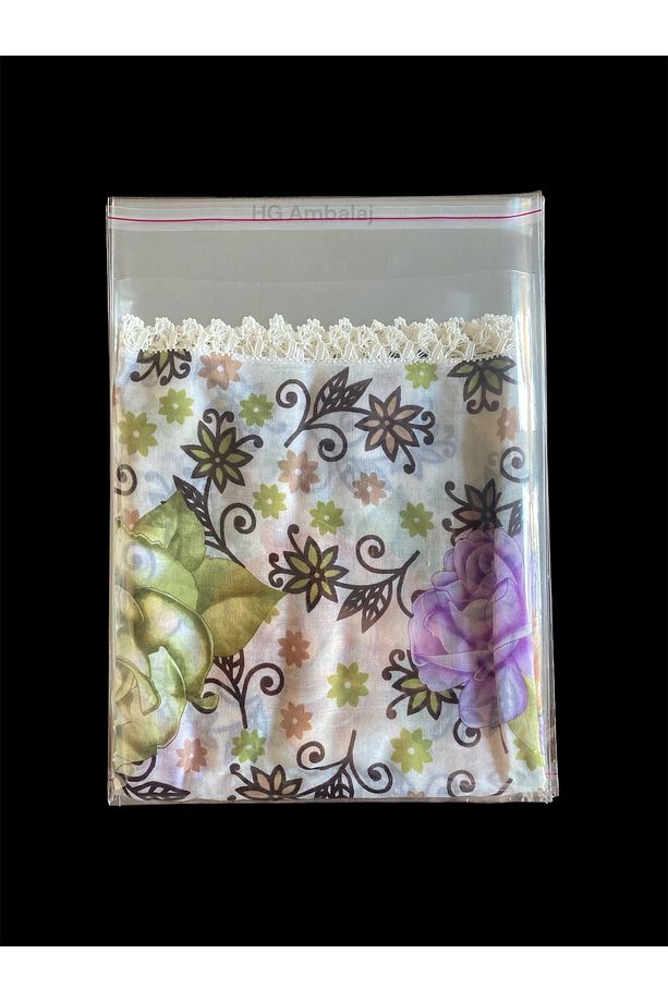 100 Adet 25x35 Cm Bantlı Yapışkanlı Şeffaf Opp Jelatin Poşet, Şeffaf Poşet ( 25x30 5 Cm) - 2