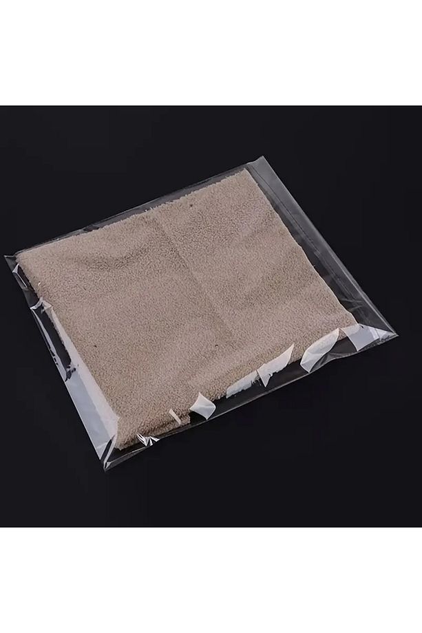 25x35 Cm Bantlı Yapışkanlı Şeffaf Opp Jelatin Poşet 50 Adet ( 25x30 5 Cm Kapak) - 2
