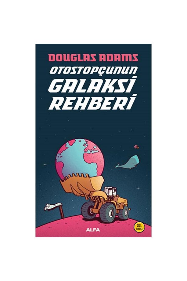 Douglas Adams Otostopçunun Galaksi Rehberi Edebiyat Kitabı Türkçe Ciltsiz - 1