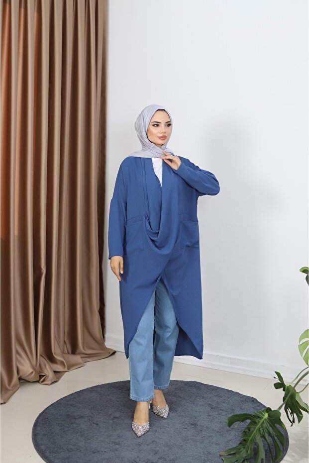 ÇAPRAZ CEPLİ TUNİK - 3