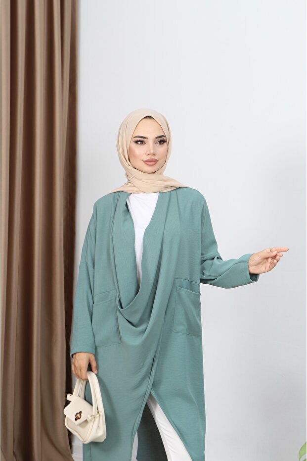 ÇAPRAZ CEPLİ TUNİK - 5