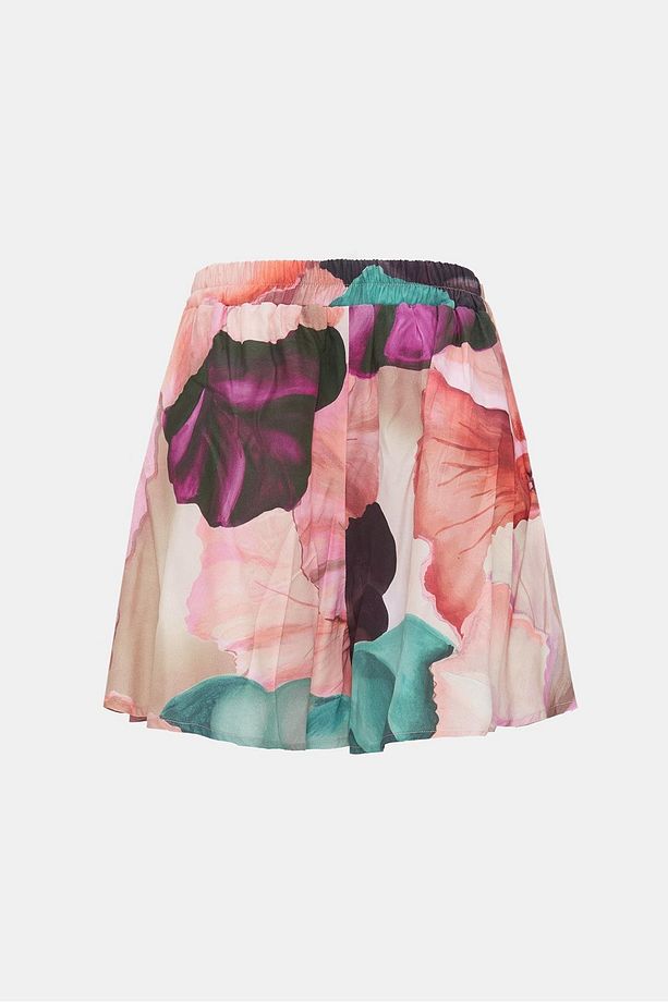 Paradise Sklamen Ultra Hafif Viskon İpeksi Şortlu Pijama Set - 9