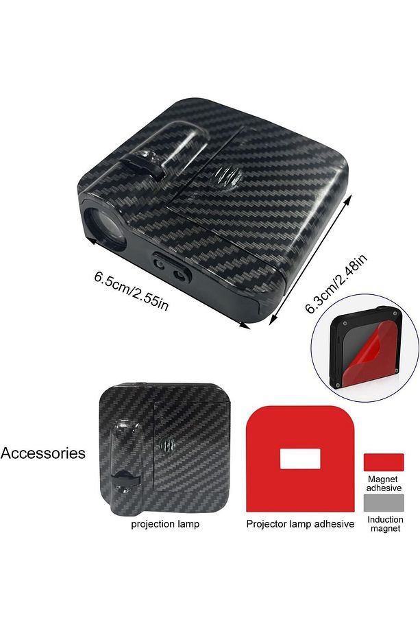 Tofaş Kapı Altı Logo Kapı Altı Led Mesafe Sensörlü Pilli Yapıştırmalı Yeni Nesil - 4
