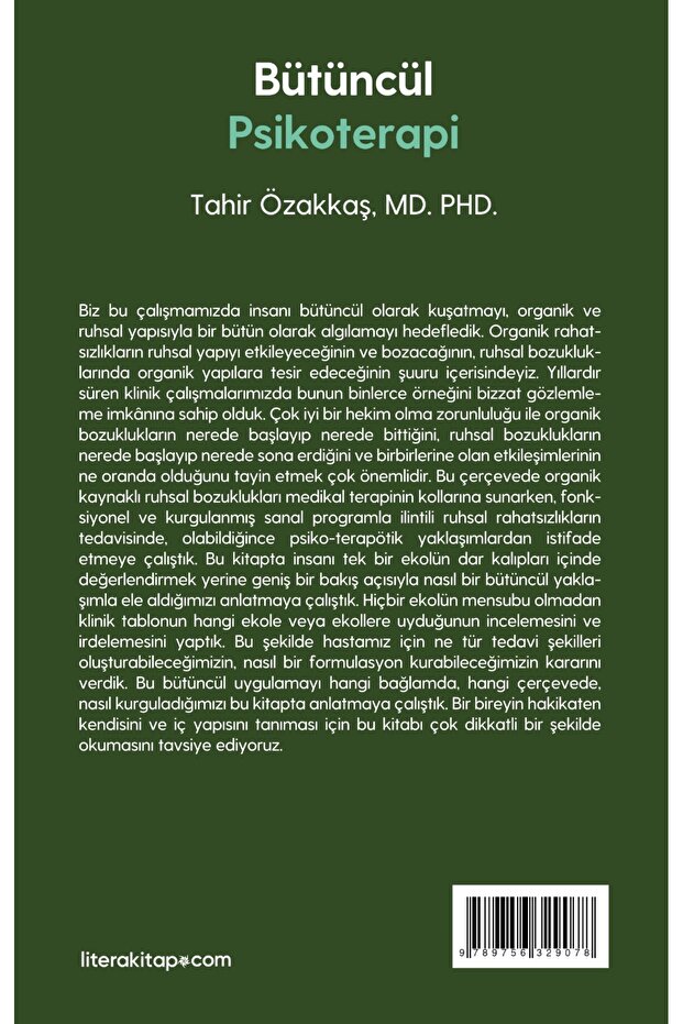 Bütüncül Psikoterapi Tahir Özakkaş - 2