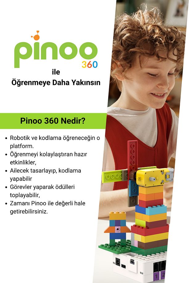 Pinoo Çocuk Icat Seti - Robotik Set Ve Kodlama Seti - 5
